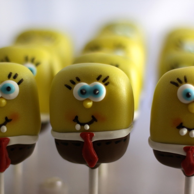 Sponge Bob Cake Pops!