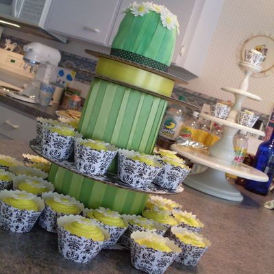 Garden Cupcake Tower