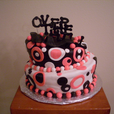 Over The Hill Style Cake