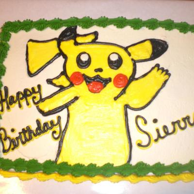 Pokemon Cake