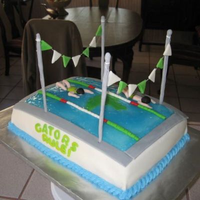 Swimming Pool Cake