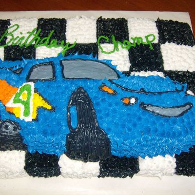 Race Car Birthday Cake
