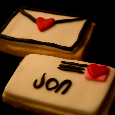 Valentine's Day Mail Cookie