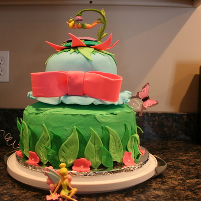 Tinkerbell Birthday Cake