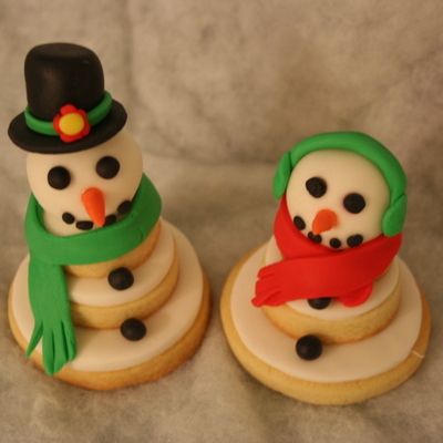 Sugar Cookie Snow People