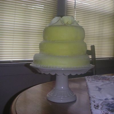 Sugar Calla Lily Cake