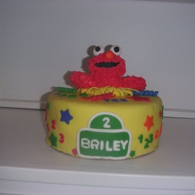 Elmo Cake