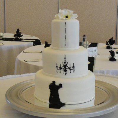 Silhoutte Cake