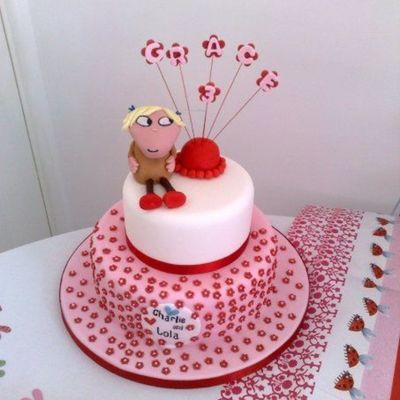 Charlie & Lola Birthday Cake