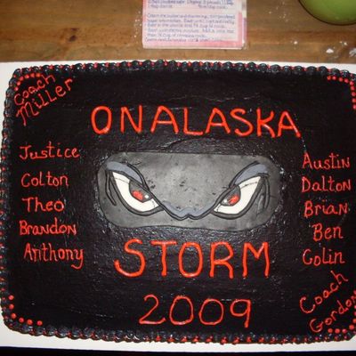 For My Sons Baseball Team Opening Ceremony.