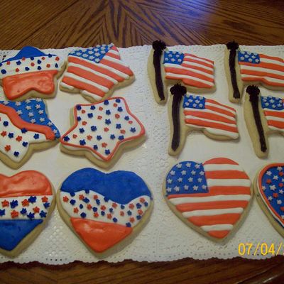 4Th Of July Cookies