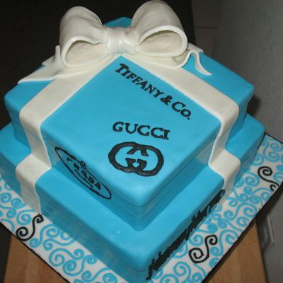 Tiffany Blue Boxes With Designer Logos