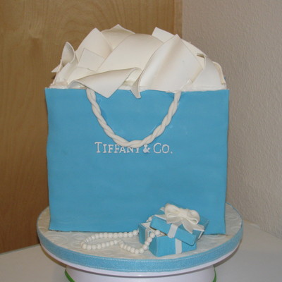Gift Bag Cake