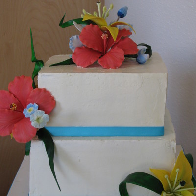 Friend's Wedding Cake