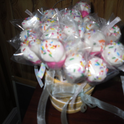 Cupcake Pop Bouquet