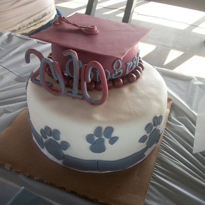 Neesha's Grad Cake
