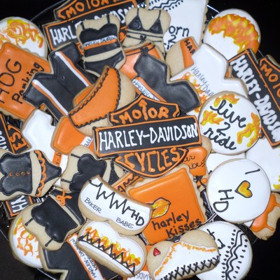 Harley Davidson Cookies