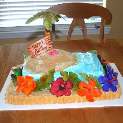 Tropical Island Birthday