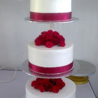 3-Tier Wedding Cake