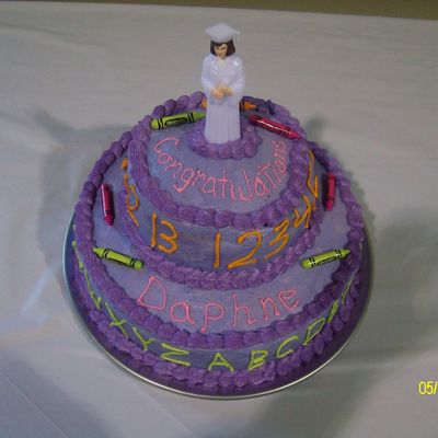 Preschool Graduation Cake