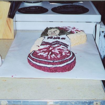 Cheerleader Cake