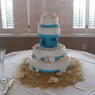 Seashell Wedding Cake