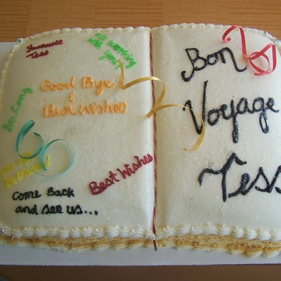Book Farewell Cake