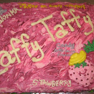 Laffy Taffy Cake