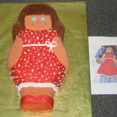 American Girl Doll Cake