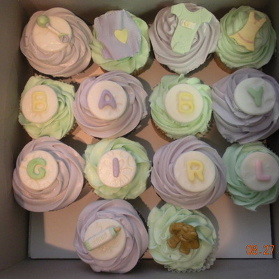 Baby Shower Cupcakes
