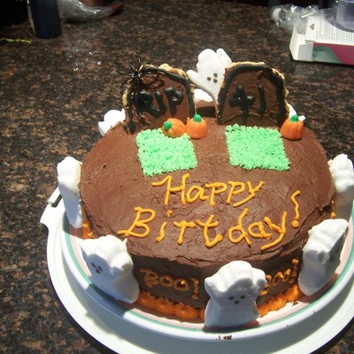 My Annual Halloween Birthday Cake.