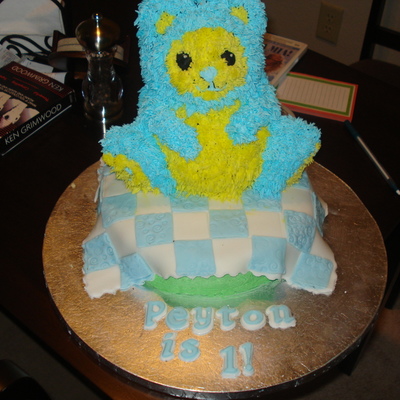 Teddy Bear Picnic 1St Birthday Cake