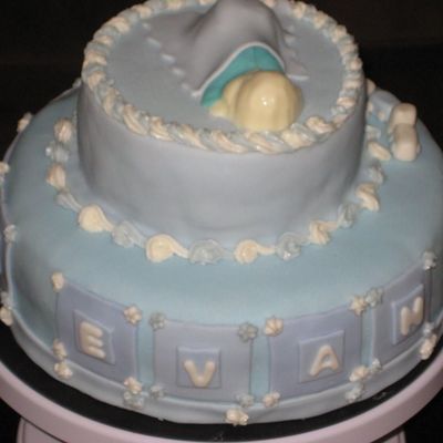 Baby Boy Cake
