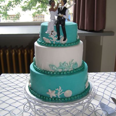 Seashell Wedding Cake