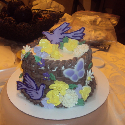 Wilton Course 2 Final Cake