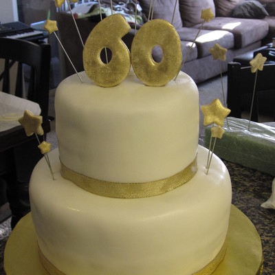 60Th Birthday Cake