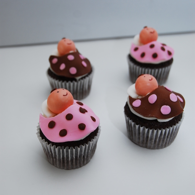 Bundle Of Joy Cupcakes