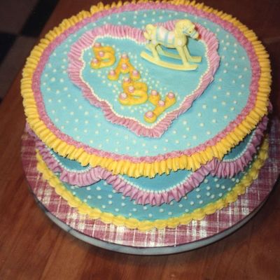 Small Baby Shower Cake