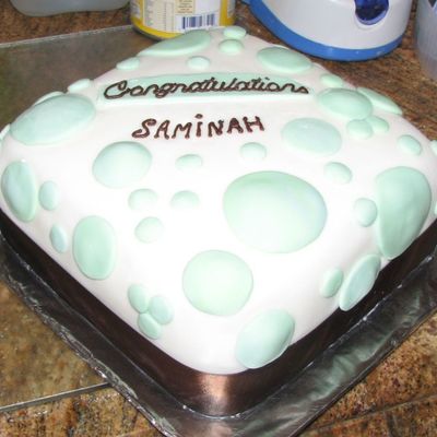Bridal Shower Bubble Cake