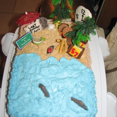 Jimmy Buffett Cake (Birthday)