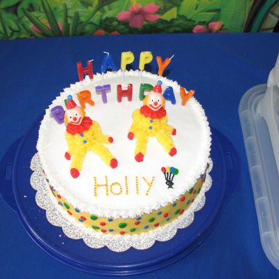 Birthday Clown Cake