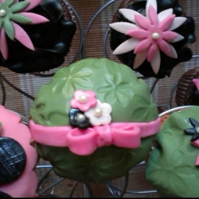 Fondant Cupcakes