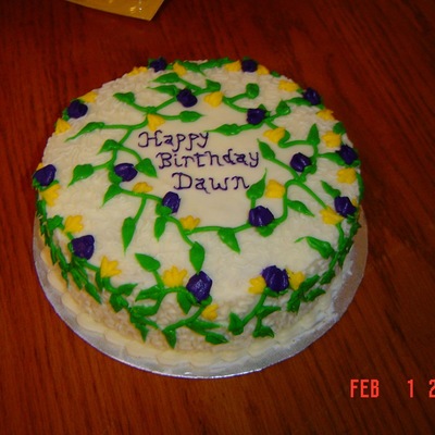 Quick B Day Cake
