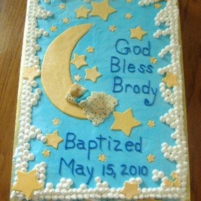 Baptism Cake