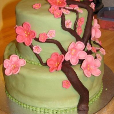 Cherry Blossom Cake