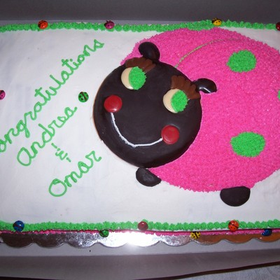 Ladybug Cake