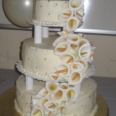 My First Wedding Cake :)