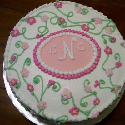 Monogram Garden Bridal Shower