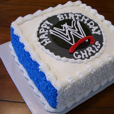 Wrestling Wwe Birthday Cake