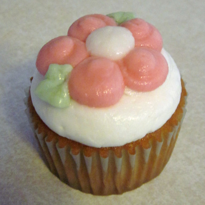 Pink Buttercream Flowers